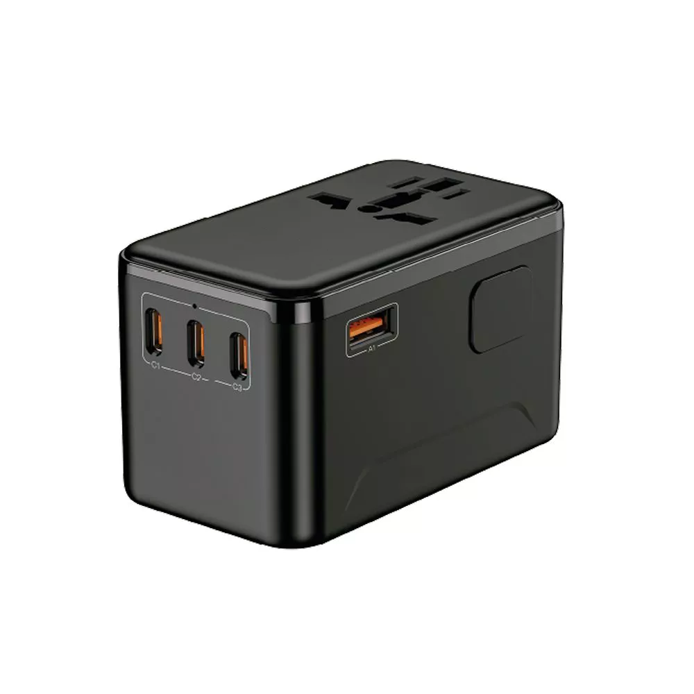 140W 4‑Port Universal International Travel Adapter