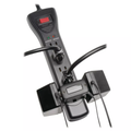 7‑Outlet Surge Protector Power Strip with Right‑Angle Plug