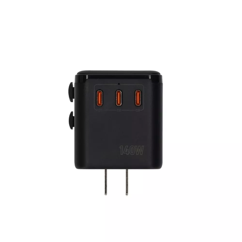 140W 4‑Port Universal International Travel Adapter