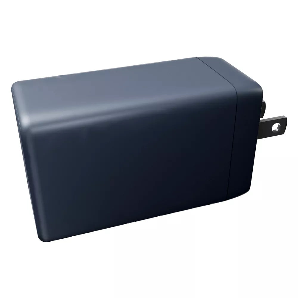 65W GaN Triple‑Port Fast Wall Charger